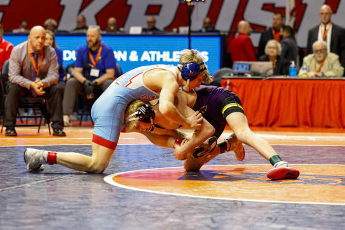 Illinois wrestling championships February 17 2024 Nate Latsch 25987